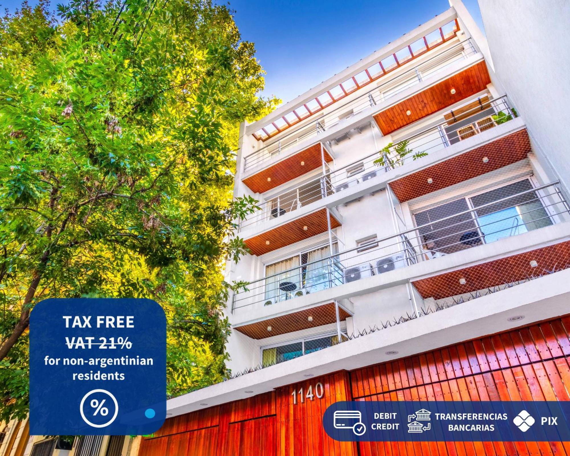 Luxury Apartments In Palermo - By Buerentals 布宜诺斯艾利斯 外观 照片